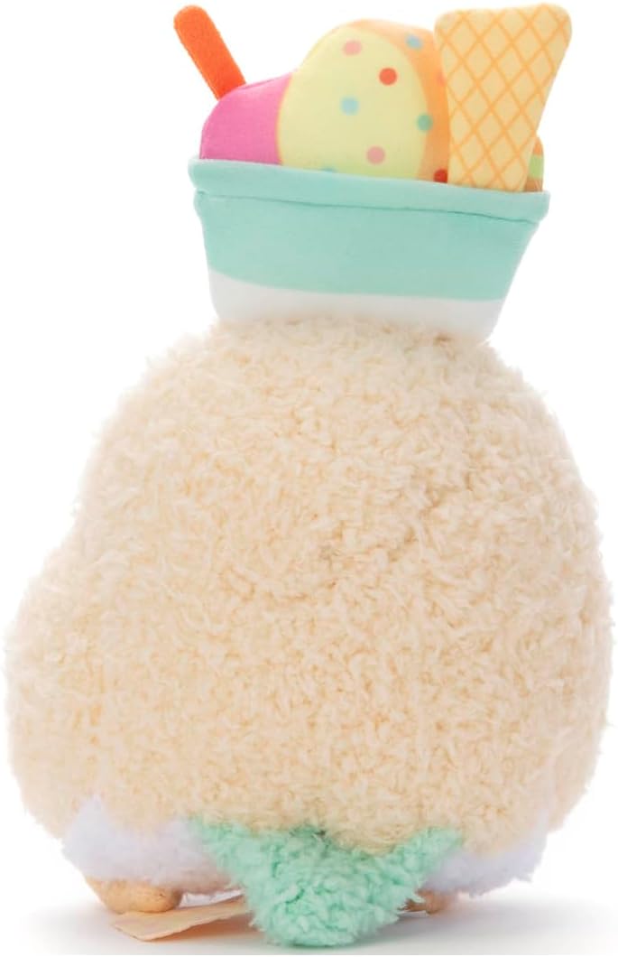 Takara Tomy Poképiece Plush (Sweets Ver.) Rowlet Plush Toy Height Approximately 5.5 inches (14 cm)