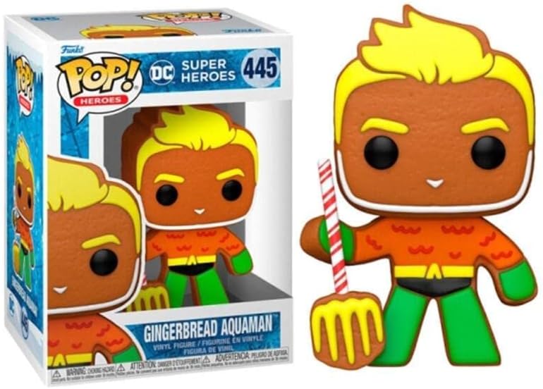 Funko Pop! Heroes: DC Holiday - Gingerbread Aquaman