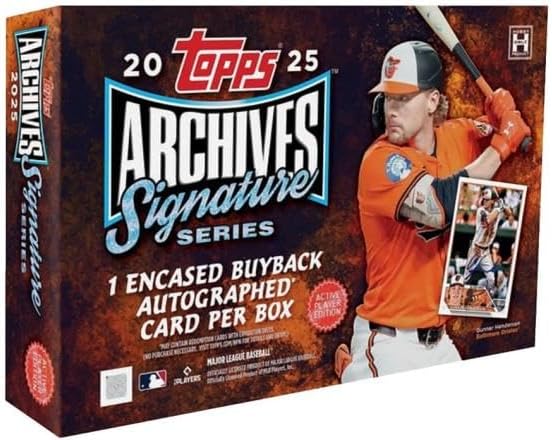 2025 Topps Archives Signature Series MLB Baseball Active Player Edition Box