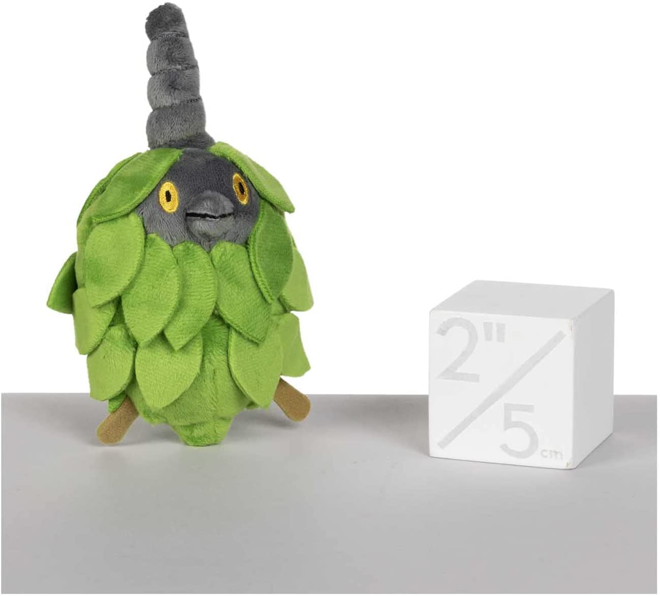 Pokemon 5 Inch Sitting Cuties Plush - Burmy (Plant Cloak)