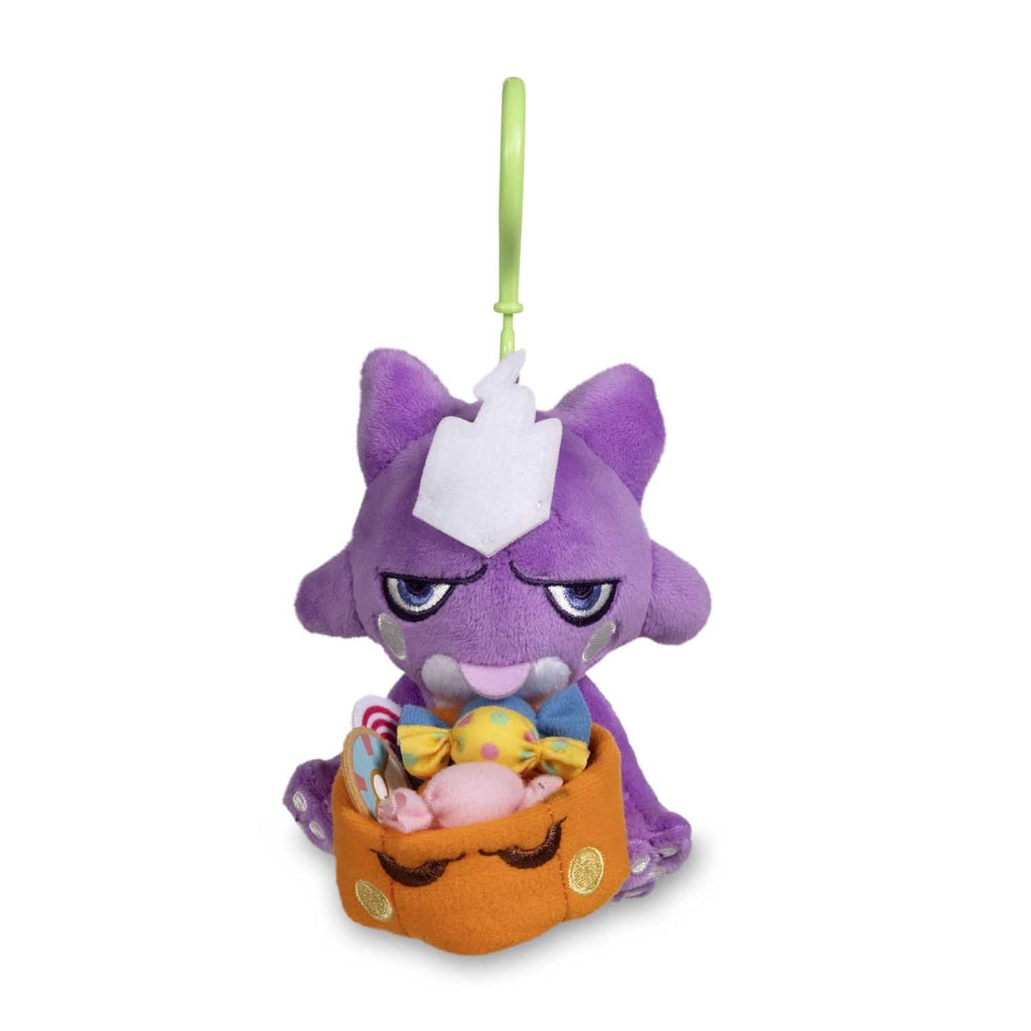 Pokemon Center: Pumpkin Celebration Toxel Poké Plush Keychain