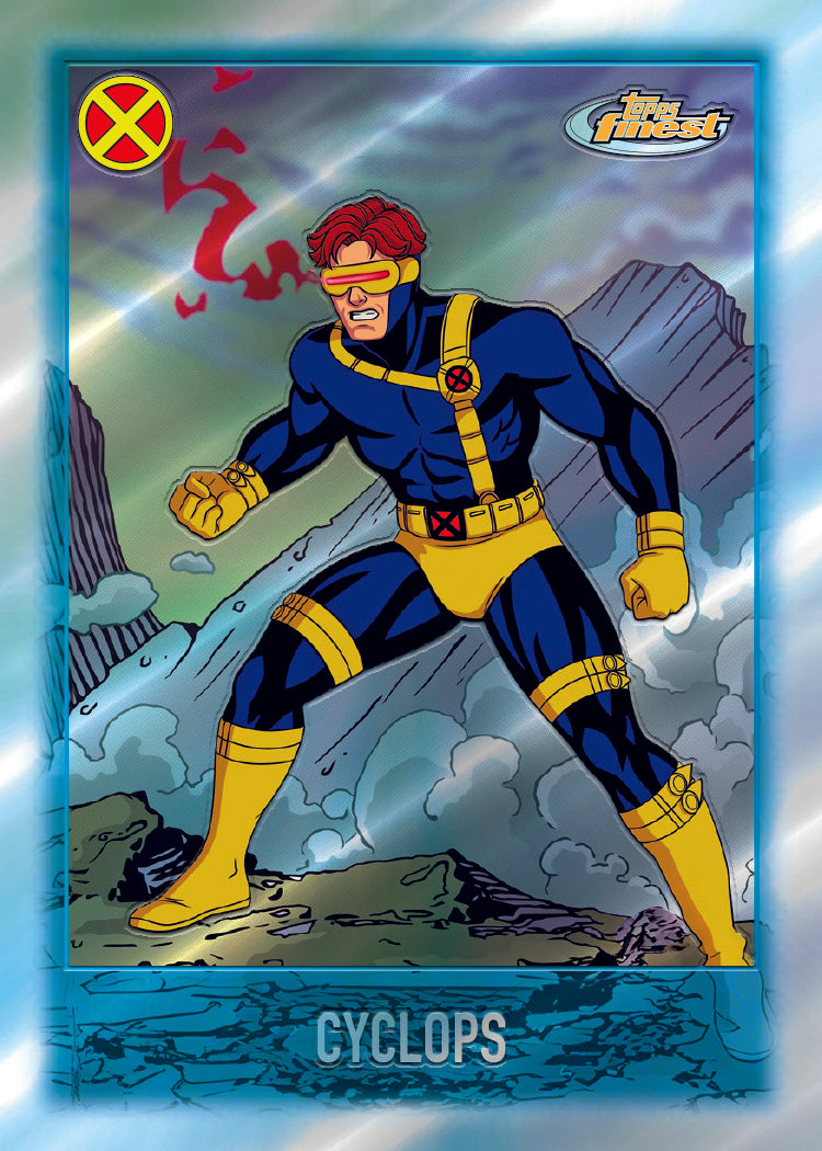 2025 Topps Finest Marvel X-Men '97 Trading Cards Hobby Box