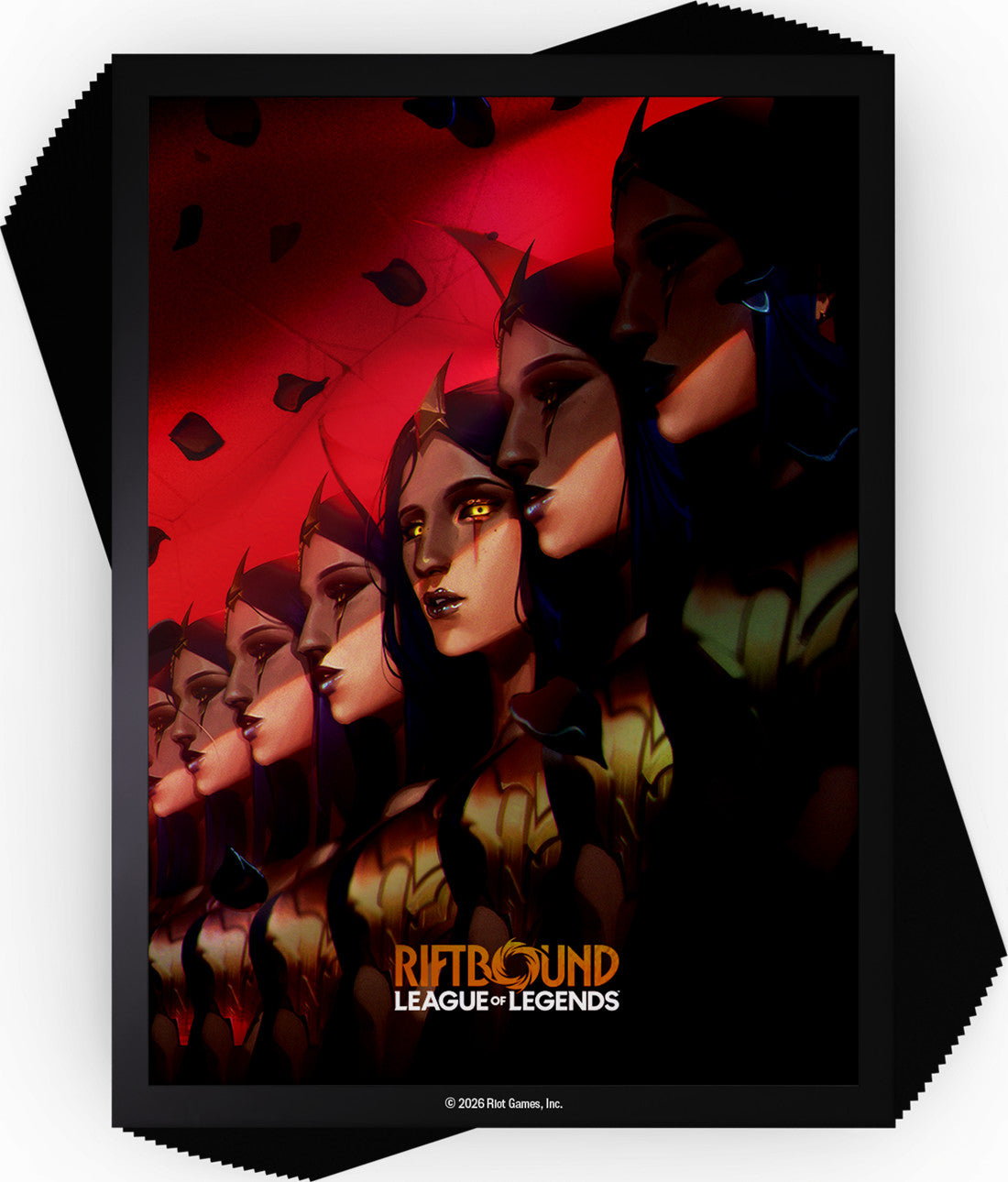 LEAGUE OF LEGENDS: RIFTBOUND TCG SET 3 UNLEASHED ART SLEEVES: LEBLANC DECEIVER (100CT) BY UVS GAMES