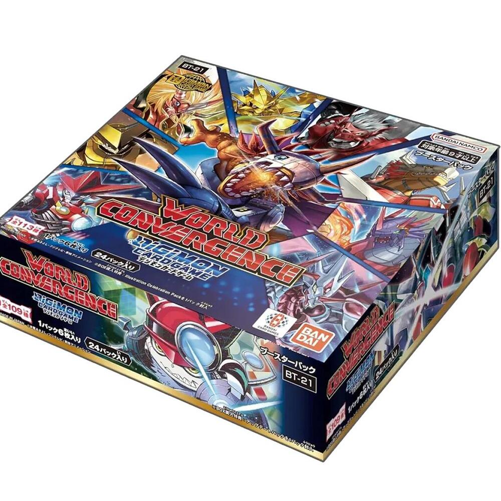 Digimon TCG World Convergence Booster Box BT21 (24 Packs)