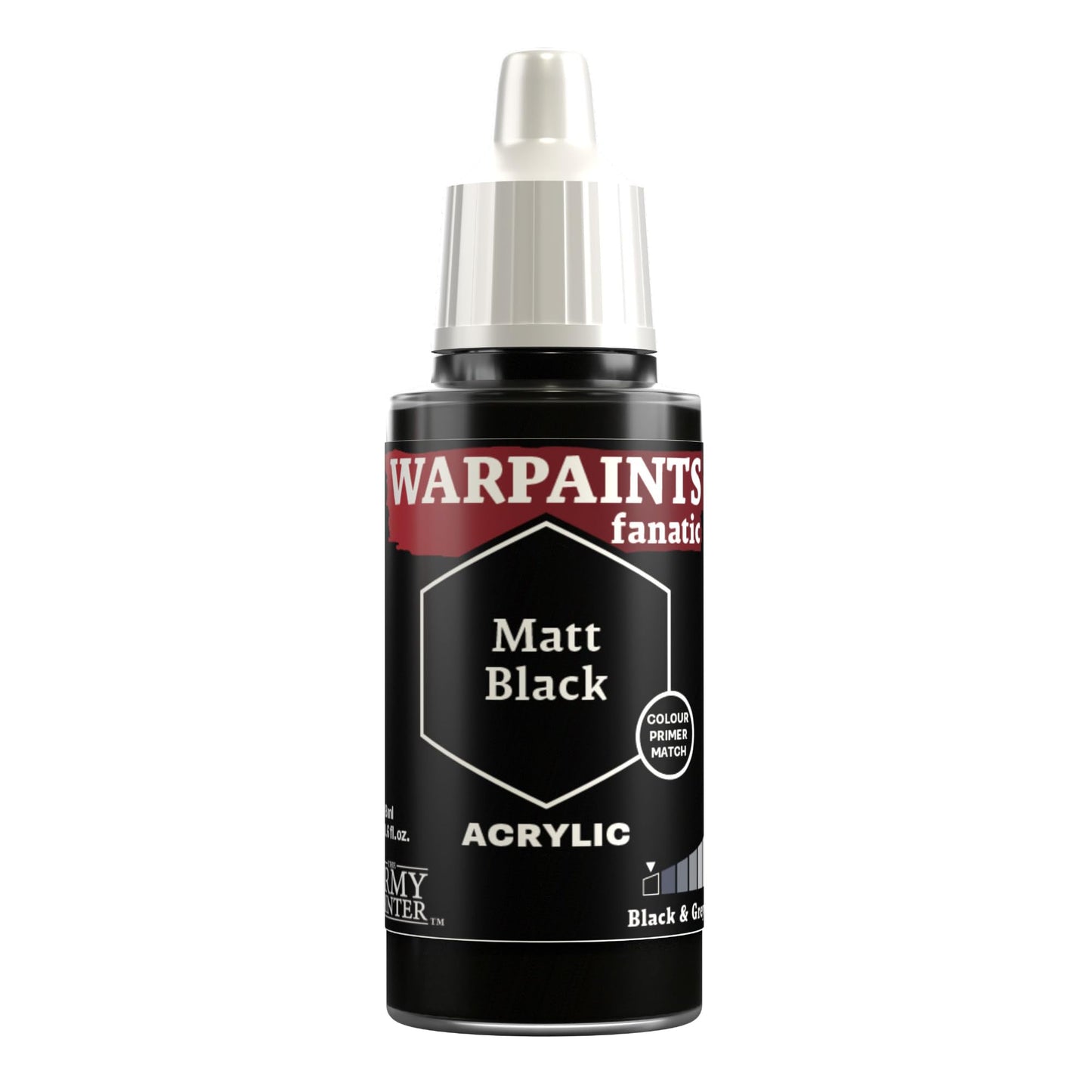The Army Painter: Warpaints: Fanatic: Matt Black