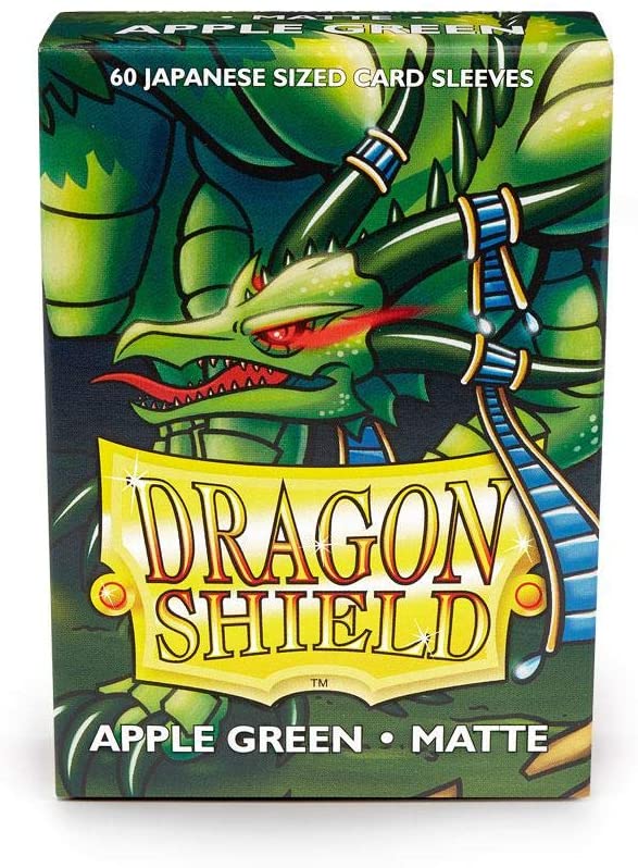 Dragon Shield 60ct Japanese Mini Card Sleeves - Matte Apple Green