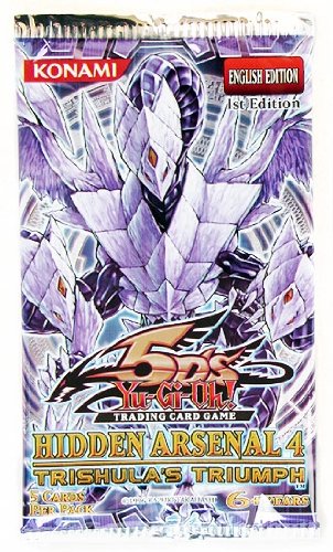 Yu-Gi-Oh! 5Ds Hidden Arsenal 4 Trishulas Triumph Booster Box 24 Packs