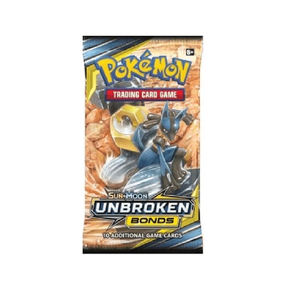 Pokemon 80547 Pokemon-Sun & Moon 10: Unbroken Bonds-Booster Packet