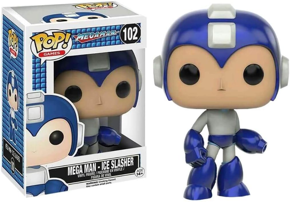 Funko Pop! Games Mega Man Ice Slasher Exclusive Variant Vinyl Figure by Megaman