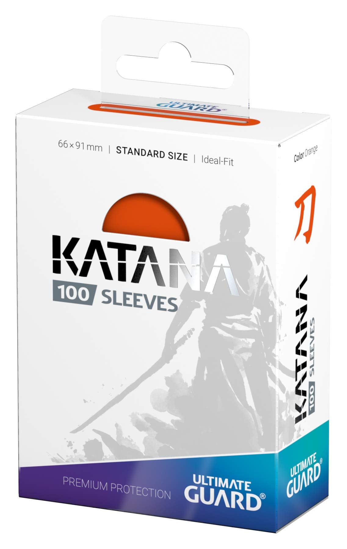 Ultimate Guard Katana Sleeves Standard Size Orange (100)
