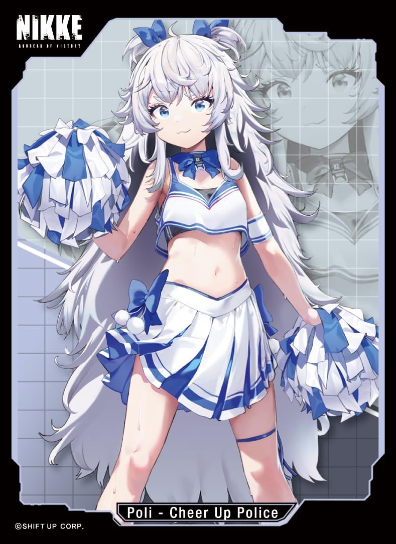 Movic Chara Sleeve Collection Matte Series Goddess of Victory: NIKKE Polly - Cheer Up Police (No.MT2189)
