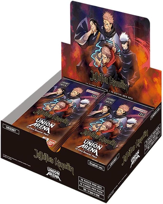 Union Arena Card Game: Booster Box: Jujutsu Kaisen (UE03BT) - 16 Packs