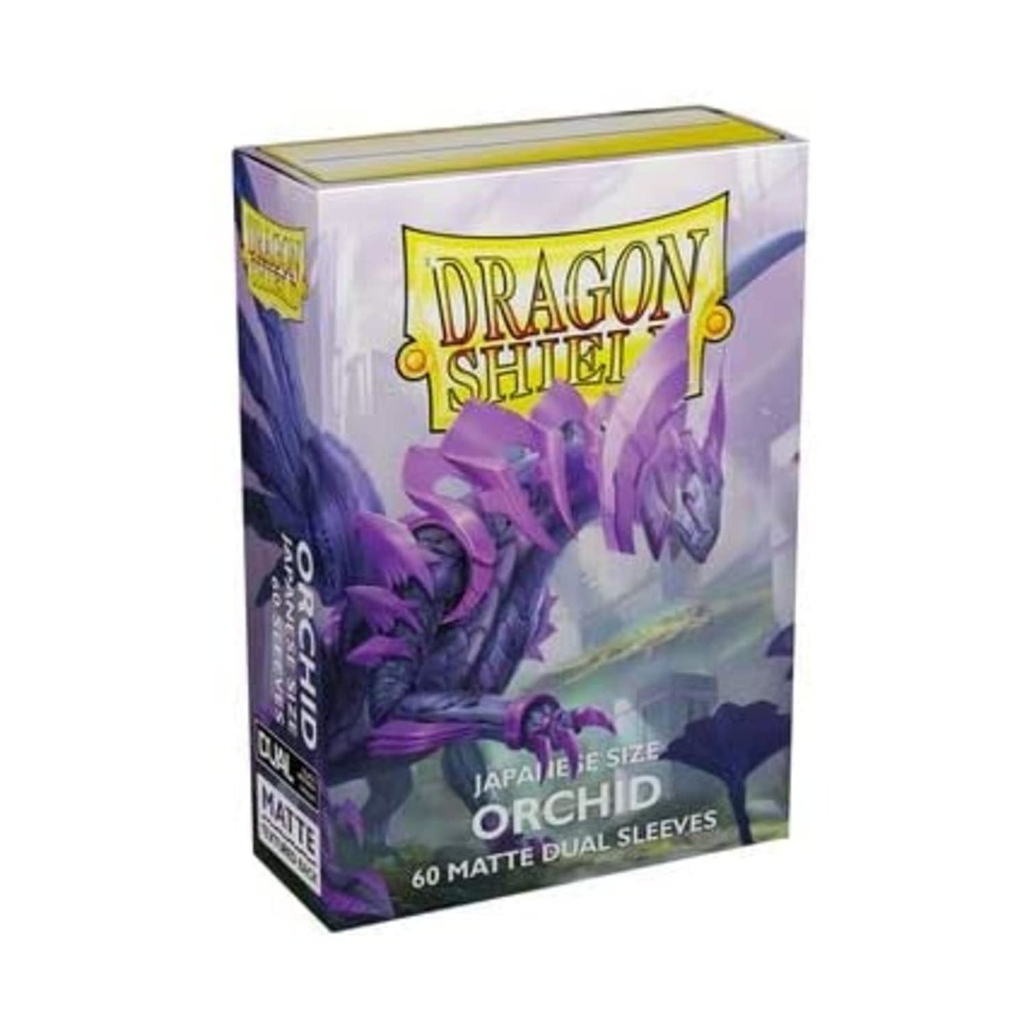 Arcane Tinmen Dragon Shield Japanese Size Sleeves Matte Dual Orchid 60CT - Card Sleeves Smooth & Tough