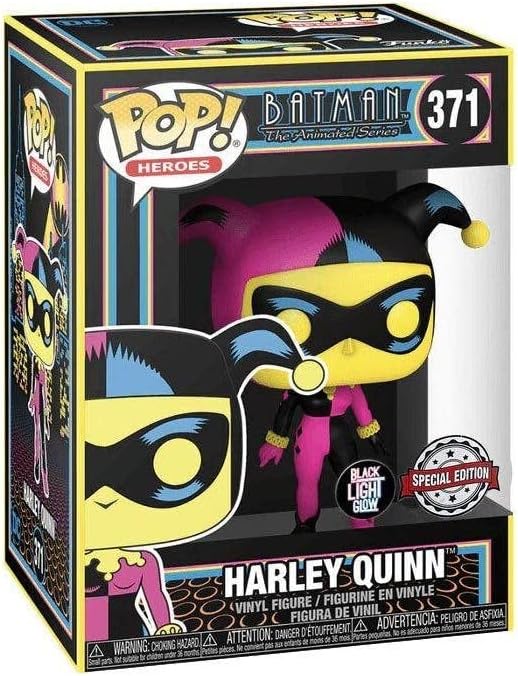 Funko Pop! Harley Quinn Black Light Exclusive