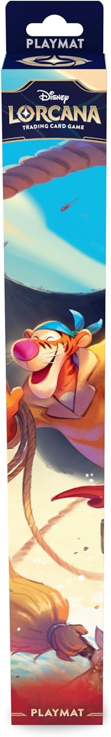 Ravensburger Disney Lorcana TCG: Archazia's Island Playmat featuring Tigger - In The Crow's Nest | Protects Cards | Versatile Game, Desk, or Mouse Pad | Durable Non-Slip Surface | Suitable for Ages 8+