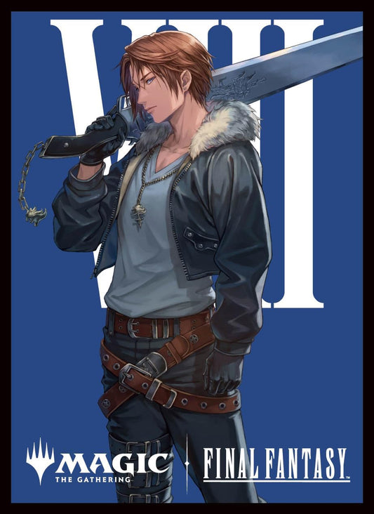 Ensky Magic: The Gathering - Final Fantasy Players 80ct Card Sleeves Character Borderless Edition - SeeD Mercenary, Squall (MFS-11)