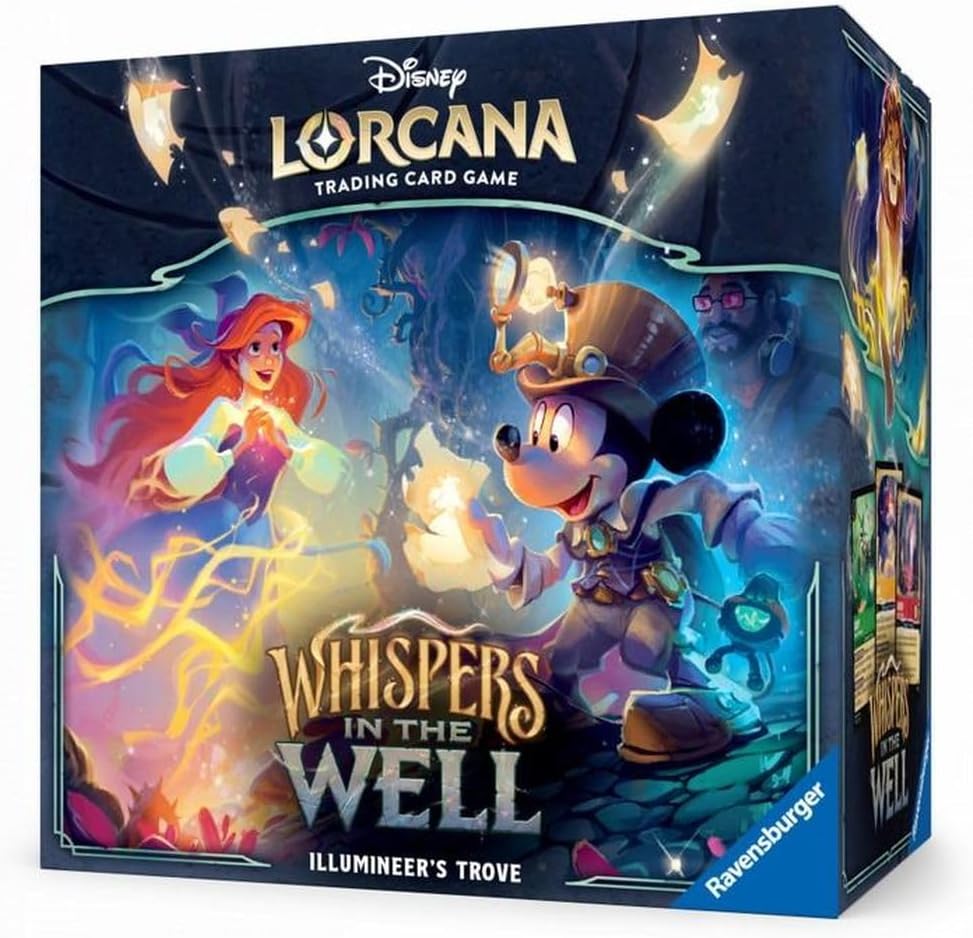 Ravensburger Disney Lorcana Trading Card Game for Adults and Kids Age 8 Years Up - Illumineer's Trove - Set 10: Whispers in the Well