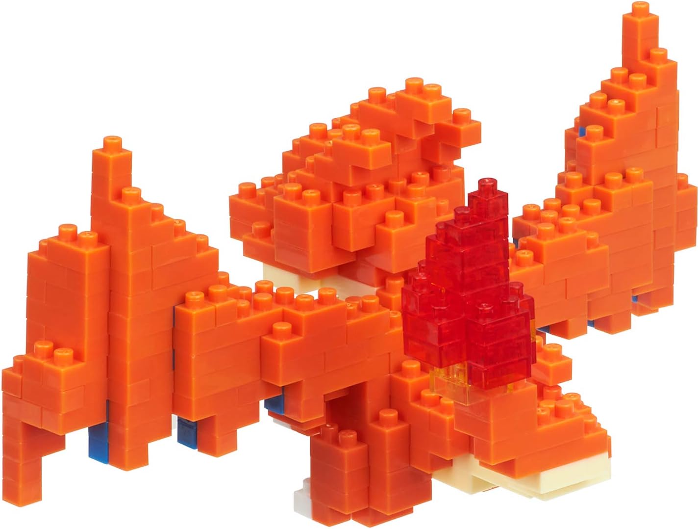 nanoblock - Pokemon - Mega Charizard Y, Pokemon Series Building Kit 6.0×10.8×7.6:cm