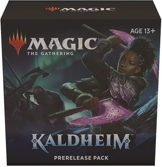 Magic the Gathering Kaldheim Prerelease Kit - 6 Packs, Promos, Dice