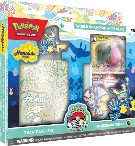 Pokemon TCG 2024 World Championships Deck - Evan Pavelski (Regidrago VSTAR)