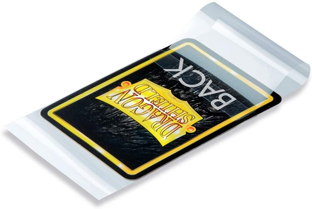 Dragon Shield 100ct Standard Card Sleeves Display Case (10 Packs) - Perfect Fit Sealable Clear