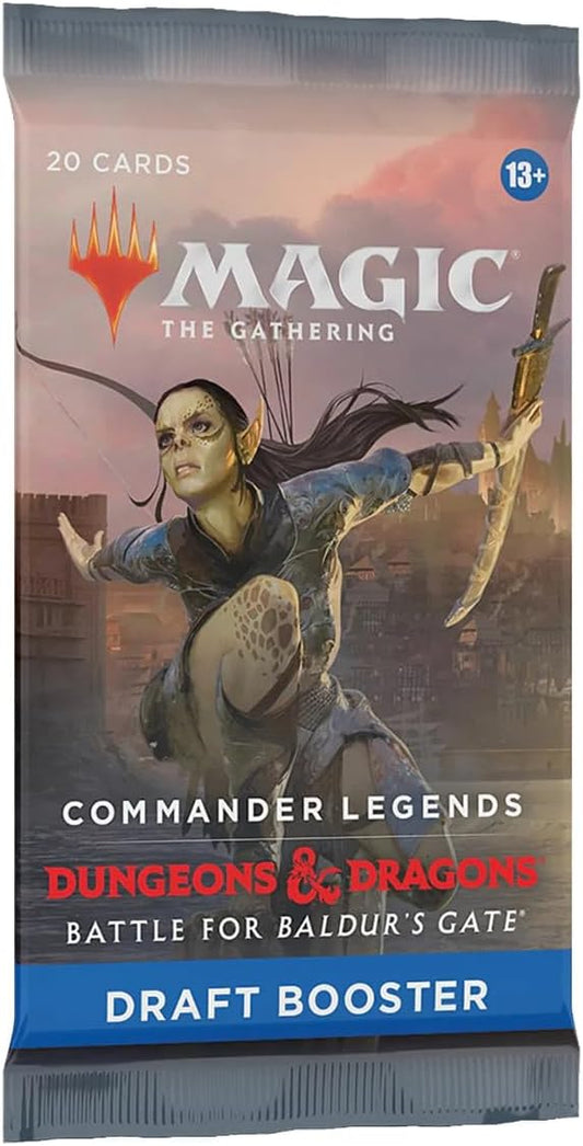 Magic: the Gathering Draft Booster Pack Lot MTG Battle for Baldurs Gate Individual Pack