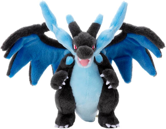 Takara Tomy Arts (TAKARATOMY A.R.T.S) Pokemon Got Plush Mega Charizard X Plush Toy Width Approx. 13.8 inches (35 cm)