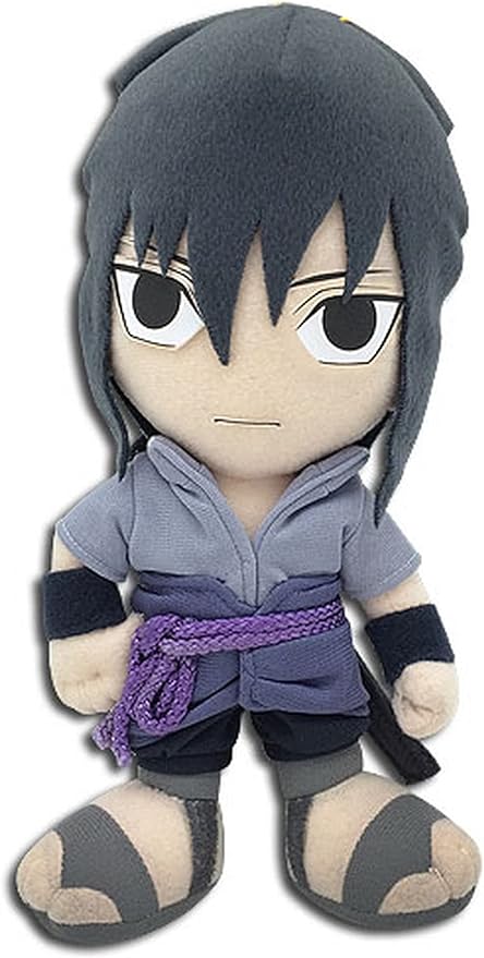 GE Animation GE-52726 Naruto Shippuden-Sasuke Plush, 8"