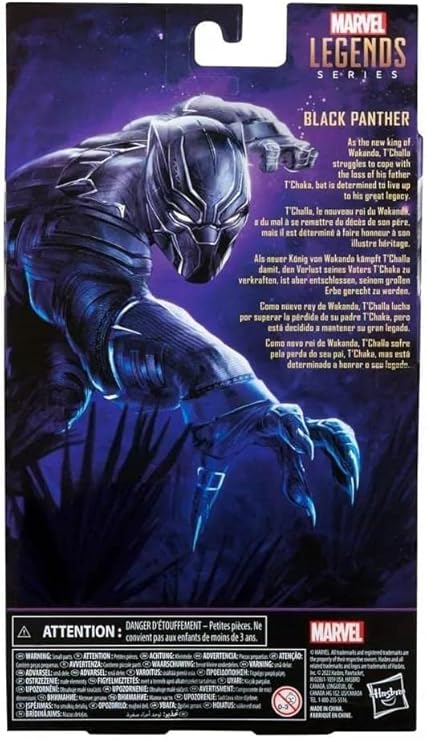 HASBRO - 141759 Legacy Collection Black Panther Marvel 6" Figure