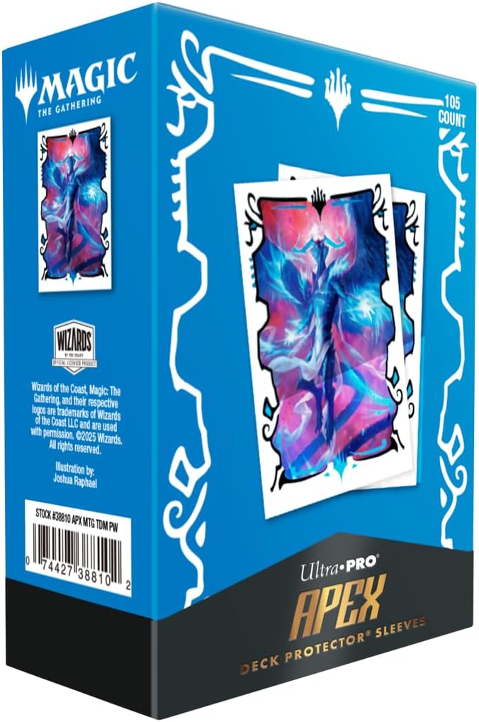 Ultra PRO - Tarkir Dragonstorm Ugin, Eye of The Storms 105ct APEX Deck Protector™ Sleeves for Magic: The Gathering