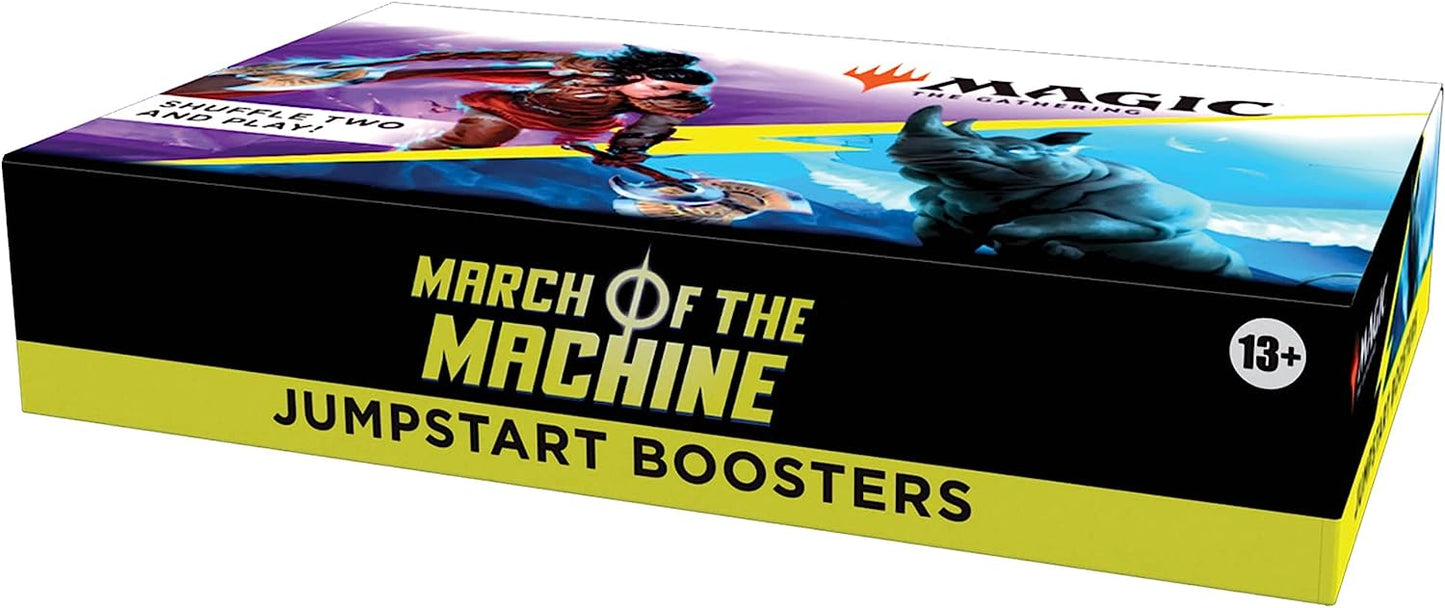 Magic: The Gathering March of the Machine Jumpstart Booster Box | 18 Packs (360 Magic Cards)