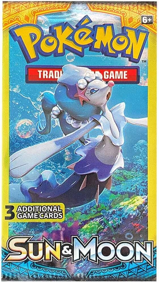 Pokemon Sun & Moon SM01 3-Card Booster Pack