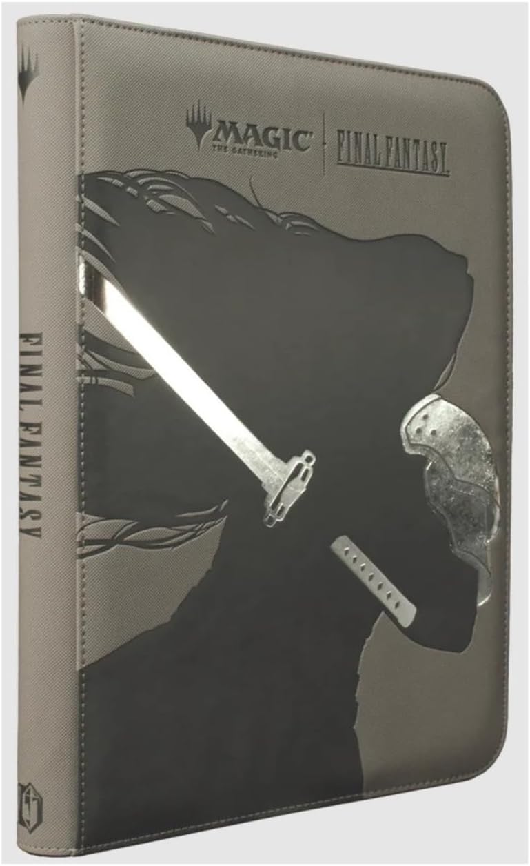 Ultra PRO - Final Fantasy x Universes Beyond Sephiroth (Wisnu Tan) 9-Pocket Premium Zippered PRO-Binder for Magic: The Gathering | TCG Card Collector Album, MTG Binder, Final Fantasy Card Binder