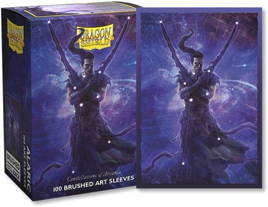 DRAGON SHIELD SLEEVES: BRUSHED ART: CONSTELLATIONS: ALARIC (100CT)