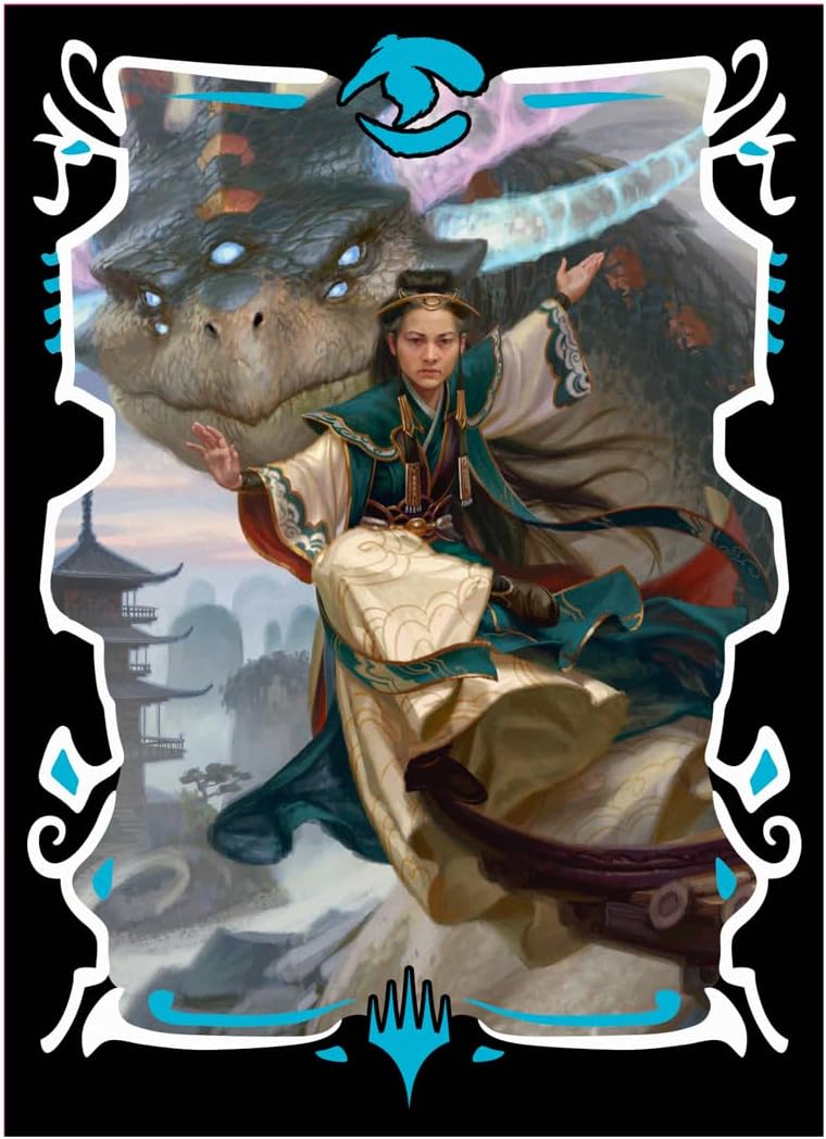 Ultra PRO - Tarkir Dragonstorm Shiko and Narset, Unified (Jeskai Striker Commander Deck) 100ct Deck Protector Sleeves for Magic: The Gathering | Magic Gathering Accessories MTG Card Protection TCG