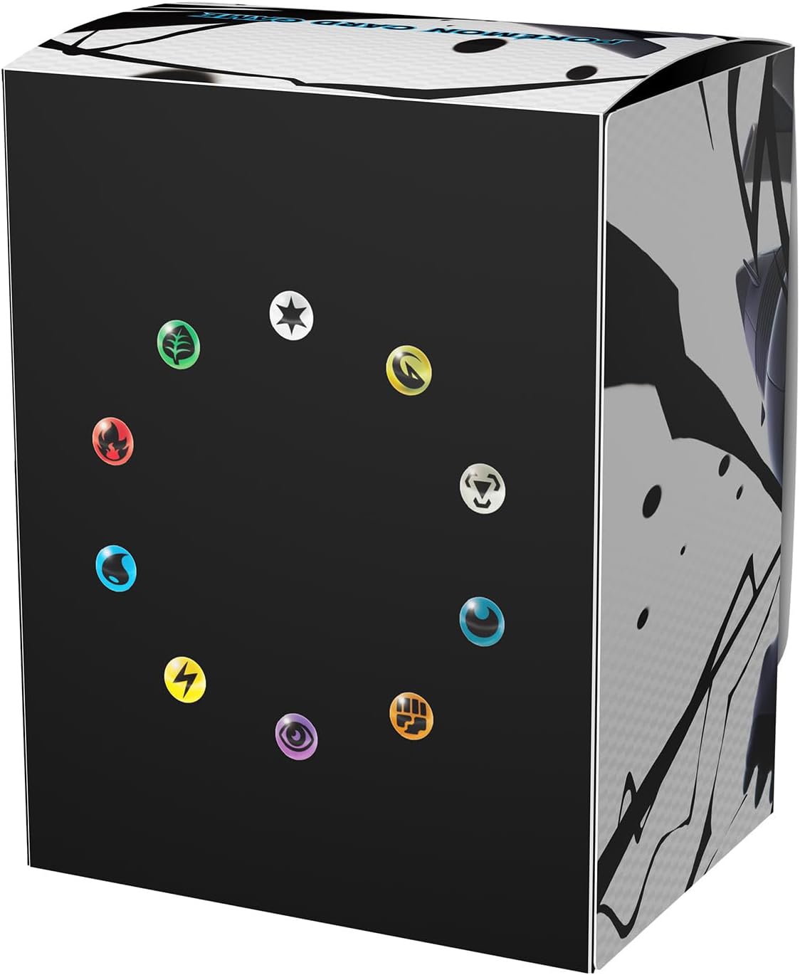 Pokemon Center Original Card Game Deck Case Black Bolt (Zekrom)