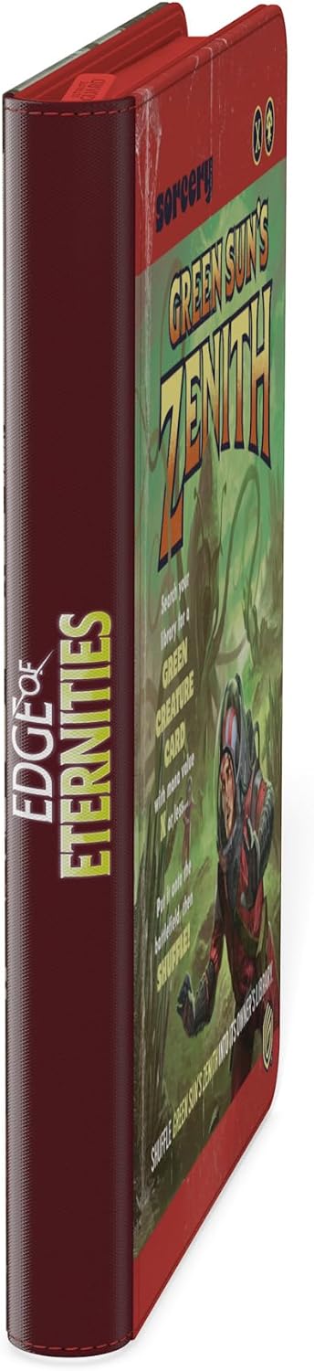 Ultimate Guard - Zipfolio 360 Xenoskin - Magic: The Gathering - Edge of Eternities - Green Sun’s Zenith