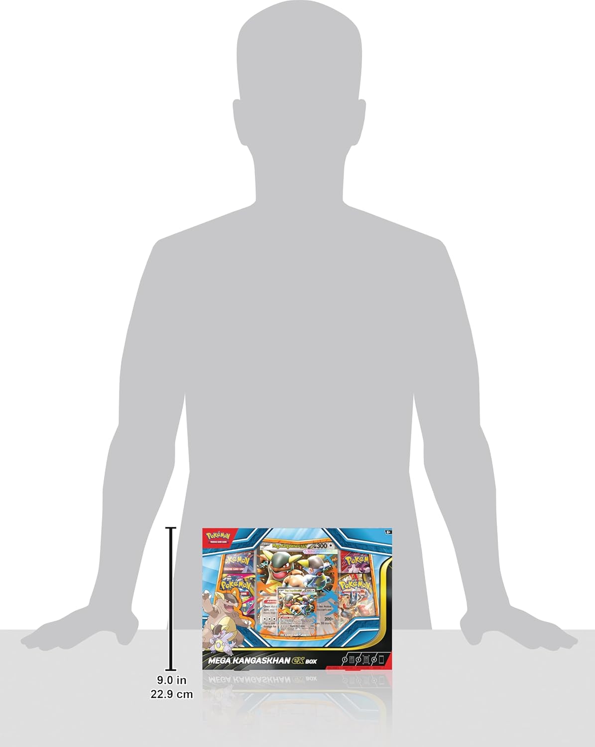 Pokemon TCG: Mega Kangaskhan ex Box - 4 Packs, Promo Card