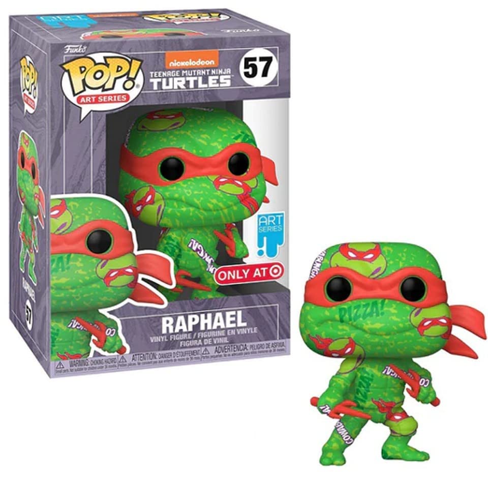 Raphael Artist Series Teenage Mutant Ninja Turtles Funko Pop! Vinyl Figure with Pop! Protector - Exclusive