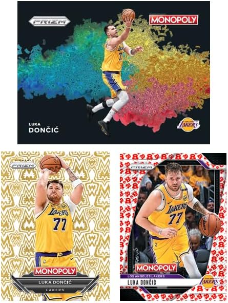 Panini 2024-25 Prizm Monopoly NBA Basketball Trading Card Blaster Box (White Millionaire Edition)