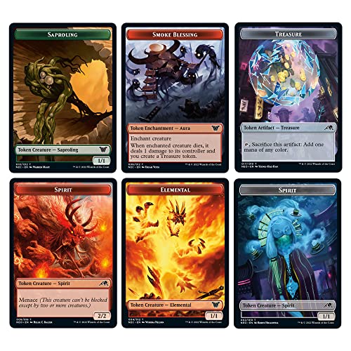 Magic: The Gathering Kamigawa: Neon Dynasty Commander Deck Upgrades Unleashed (Red-Green)