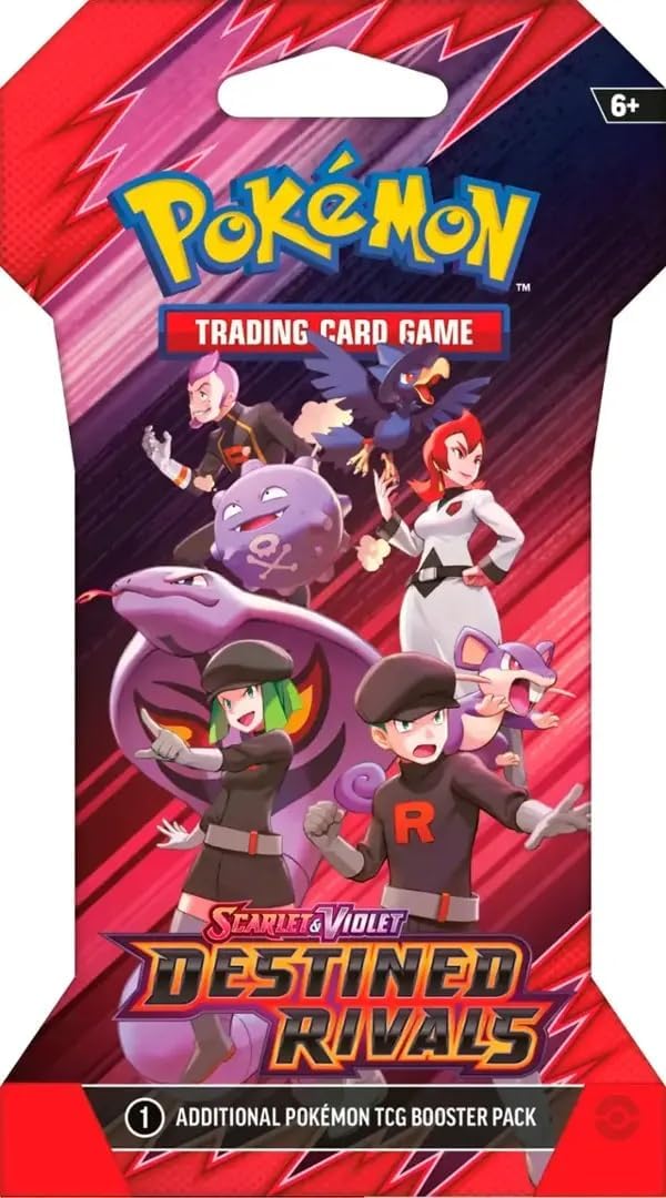 Pokemon TCG - Scarlet & Violet: Destined Rivals - Blister Booster Pack - 10 Cards