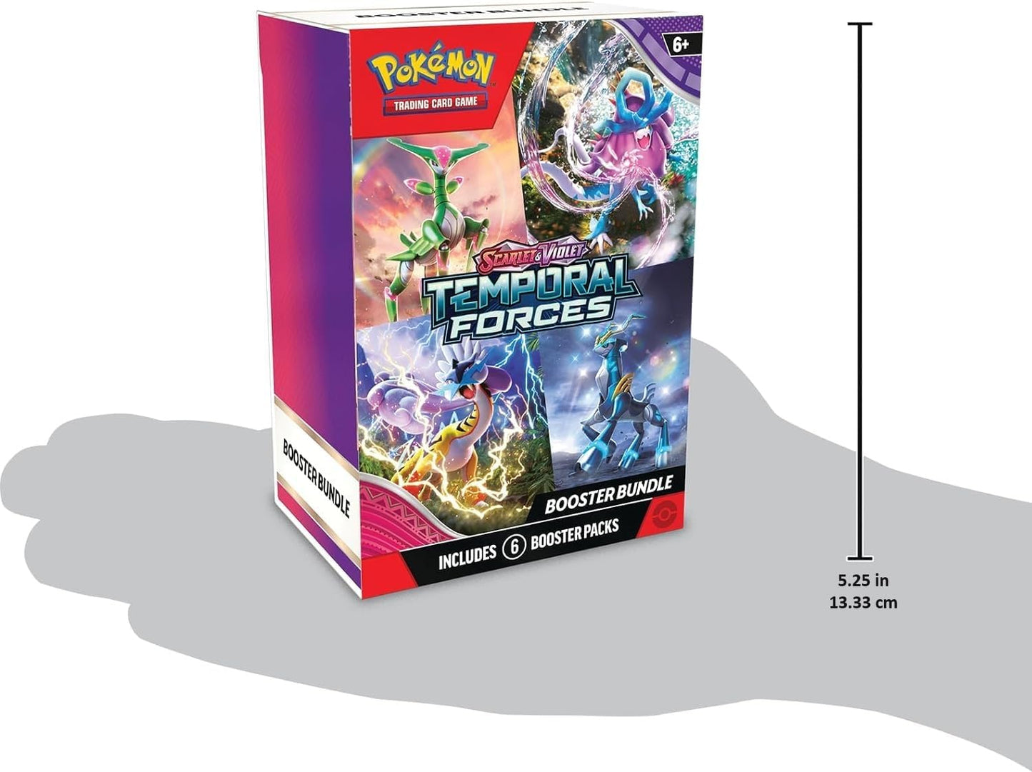 Pokemon TCG: Scarlet and Violet: Temporal Forces: Booster Bundle - 6 Packs