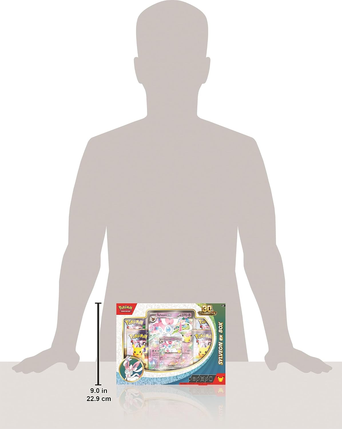 Pokemon TCG: 30th Celebration Sylveon ex Box - Presale Ships 09/16/2026