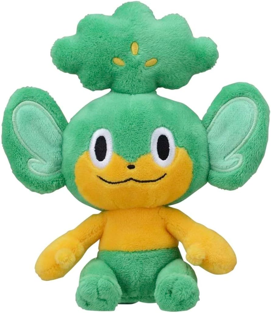 Pokemon Center: Pansage Sitting Cuties Plush, 6 Inch
