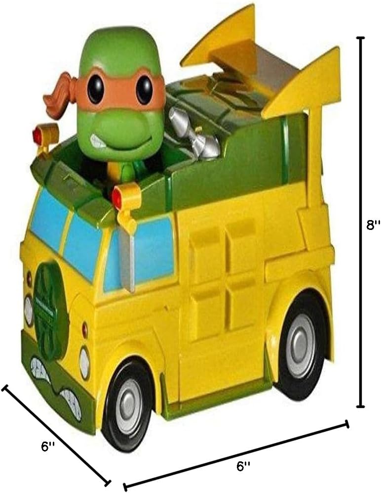 FunKo POP Rides: TMNT - Turtle Van Toy Figure