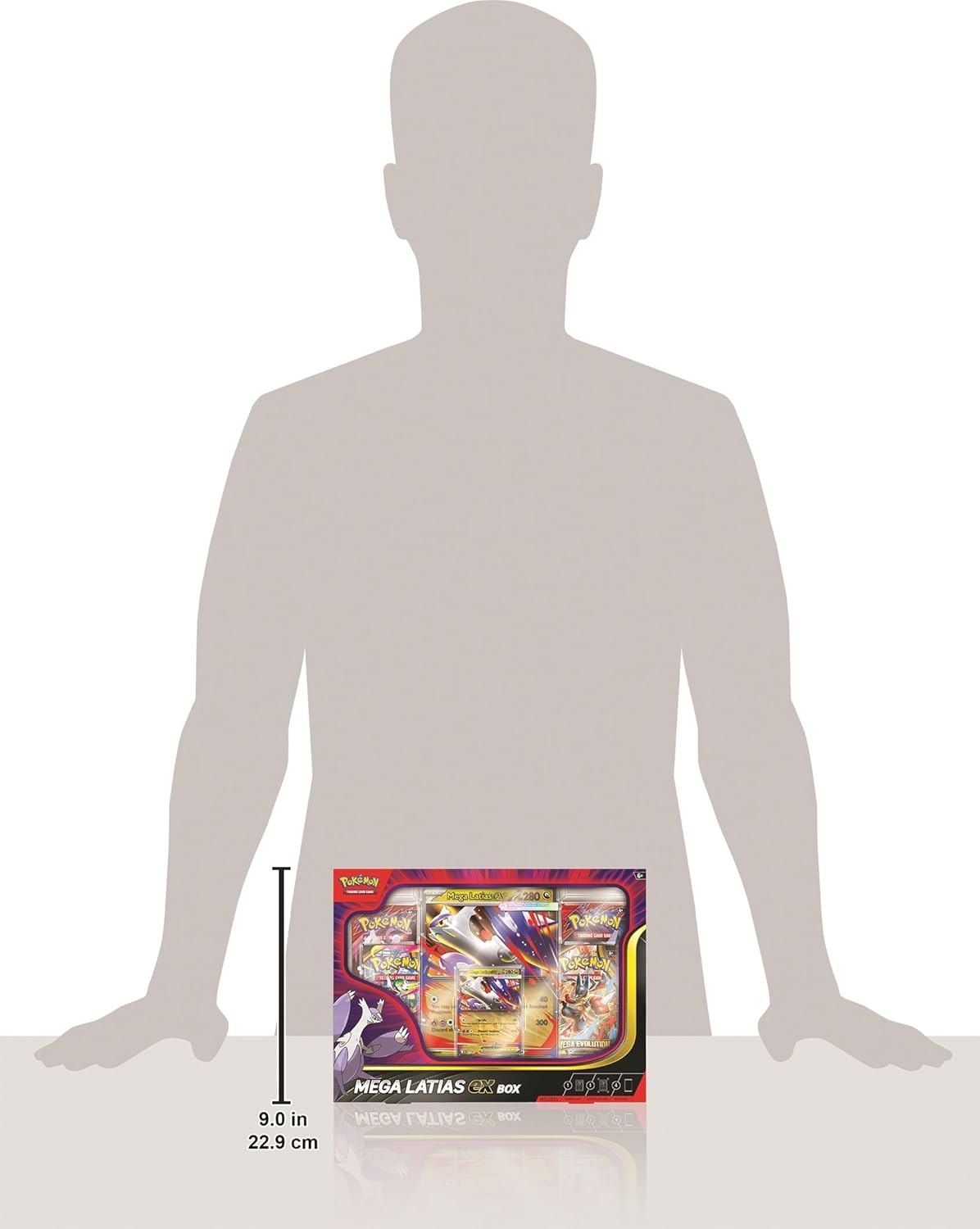 Pokemon TCG: Mega Latias ex Box - 4 Packs, Promo Card - Presale Ships 10/10/2025