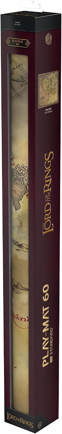 Ultimate Guard The Lord of the Rings Places of Middle-earth Play-Mat | Official LOTR TCG Gaming Mat | Stitched Edges | Anti-Slip Rubber Backing | 24 x 13.8 Inches