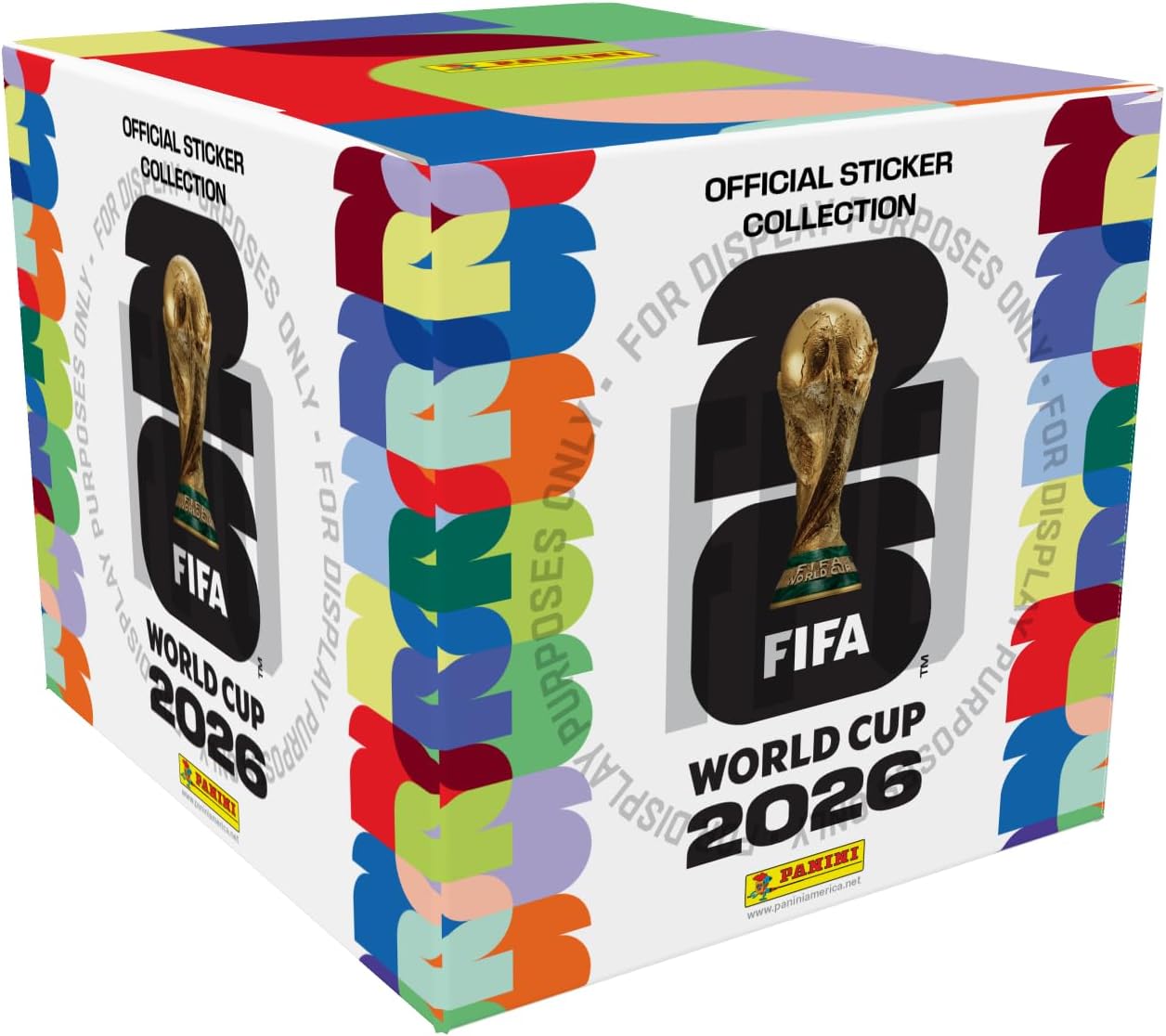 2026 FIFA World Cup Sticker Collection - Box of 25 Packs