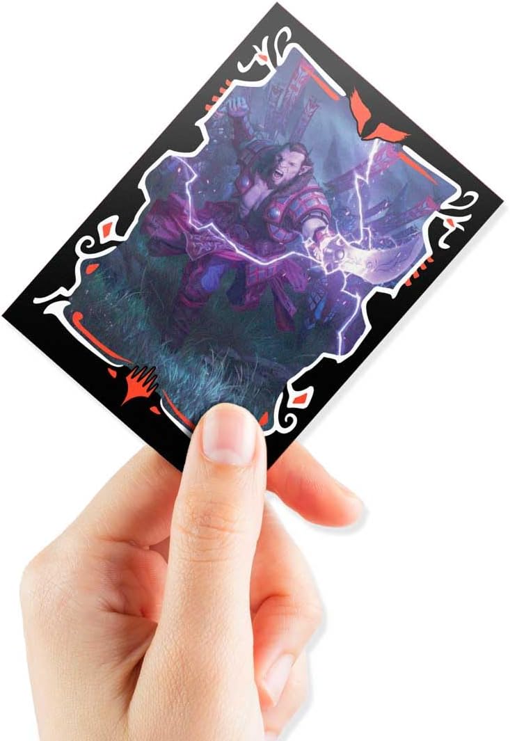Ultra PRO - Tarkir Dragonstorm Zurgo Stormrender (Mardu Surge Commander Deck) 100ct Deck Protector Sleeves for Magic: The Gathering | Magic Gathering Accessories MTG Card Protection TCG Deck Sleeves